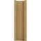 Ekena Millwork 7 1/2-in W x 30-in D x 38-in H Legacy Slat Rough Cedar Woodgrain TimberThane Outlooker, Primed Tan OUTUR075X30X38LEC24RCPR - alternate 5